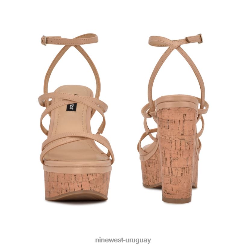 BD0422846 Nine West sandalias rachal con cuña