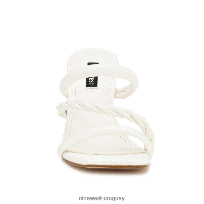 BD0422832 Nine West sandalias de tacón Yester blanco