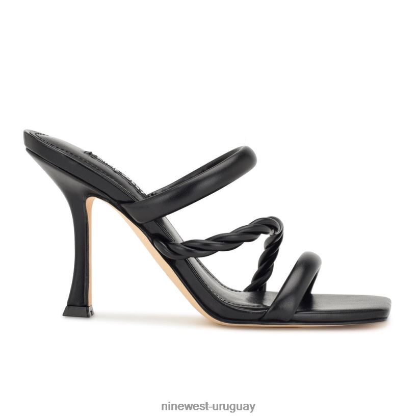 BD0422834 Nine West sandalias de tacón Yester negro