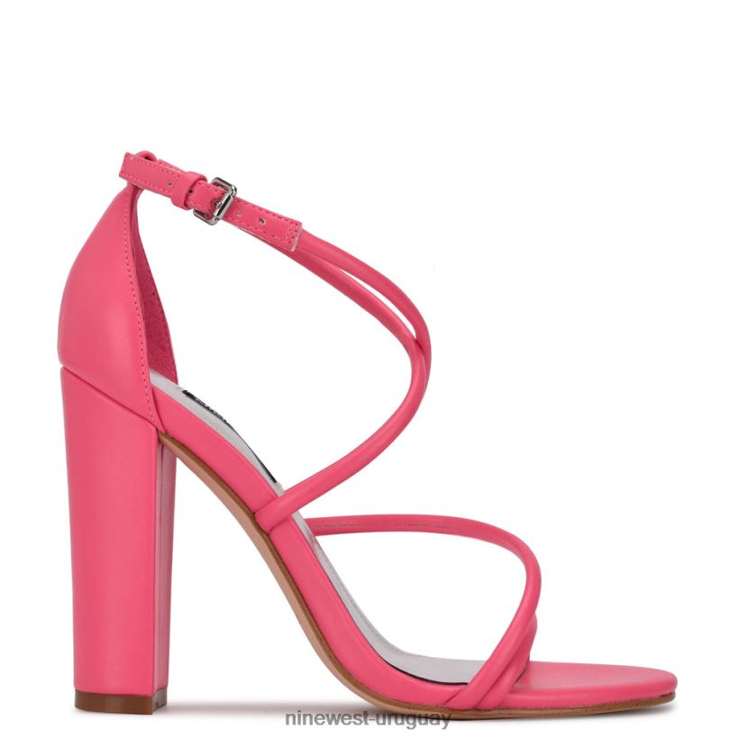 BD04221051 Nine West sandalias de tacón maer guau rosa
