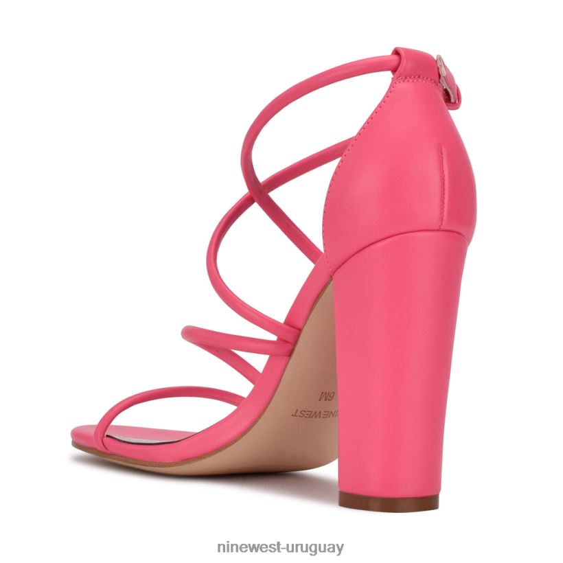 BD04221051 Nine West sandalias de tacón maer guau rosa