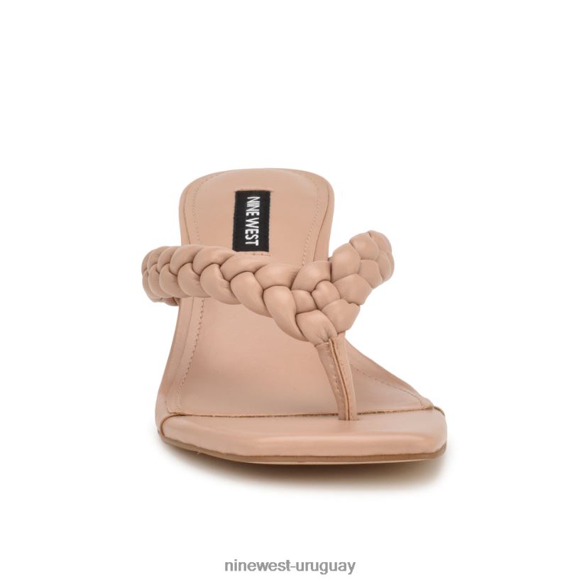 BD04221082 Nine West sandalias con tacón de ángel apenas desnudo