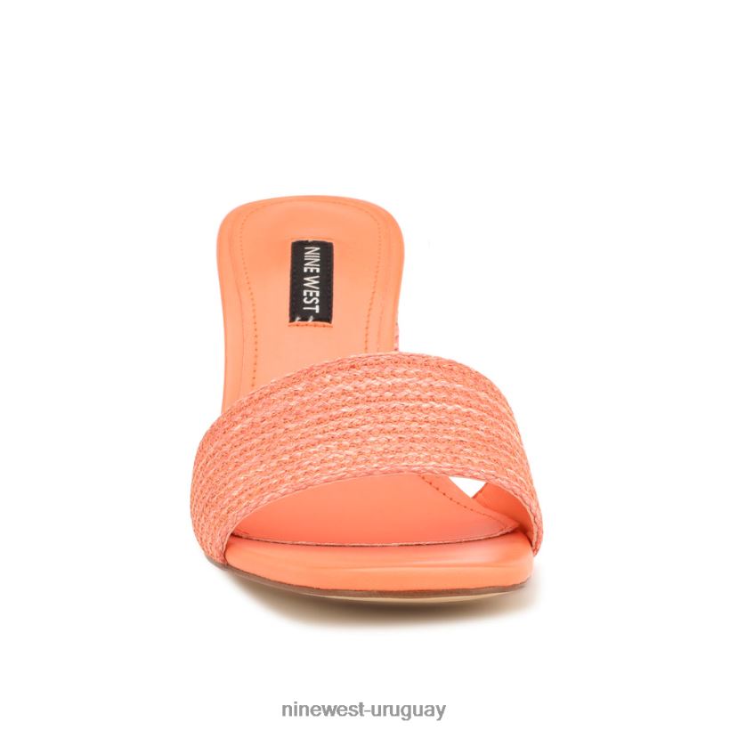 BD0422141 Nine West sandalias de tacón mapeli naranja