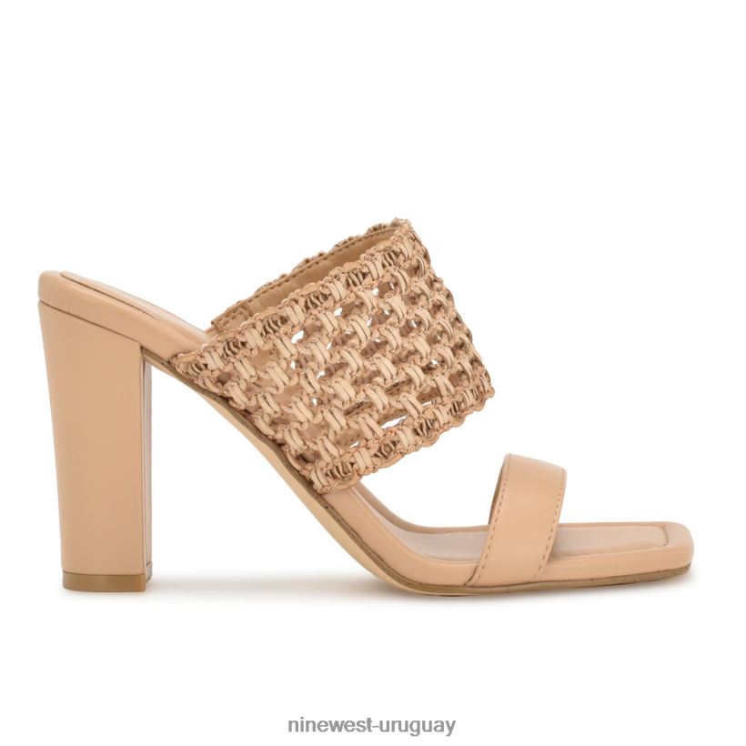 BD0422148 Nine West sandalias de tacón mylas luz natural