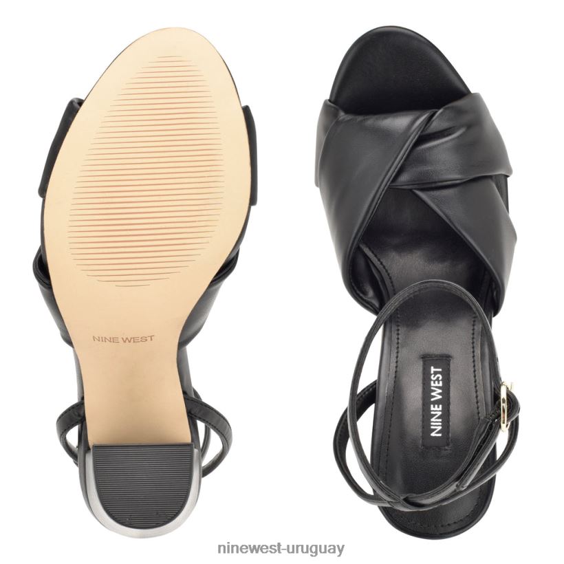 BD04221755 Nine West sandalias de tacón larisa negro
