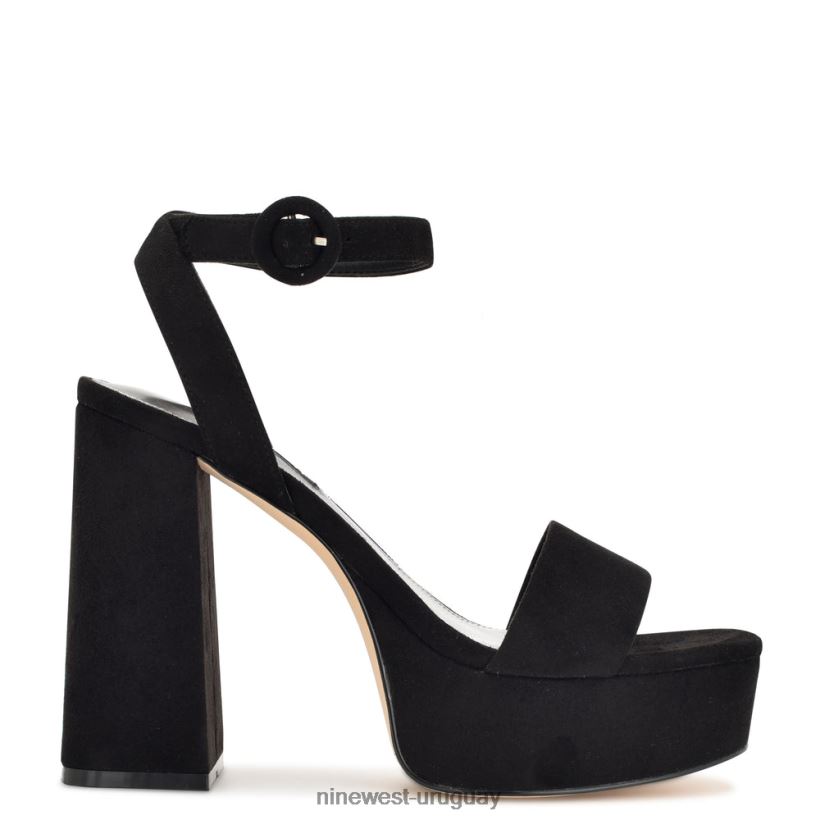 BD04221759 Nine West sandalias con plataforma jans ante negro