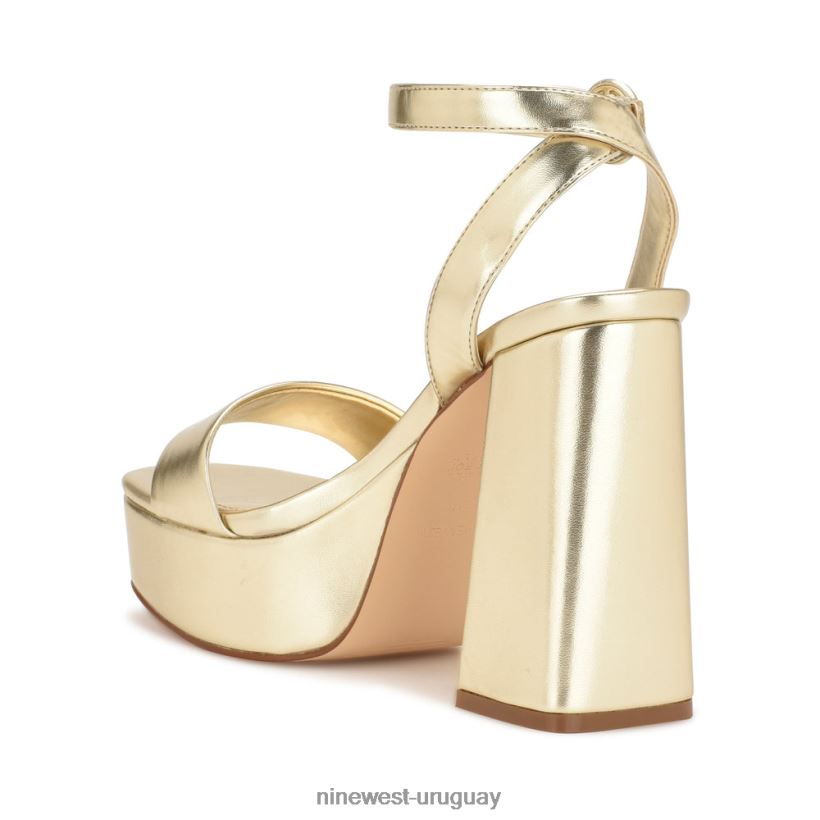 BD04221760 Nine West sandalias con plataforma jans platino