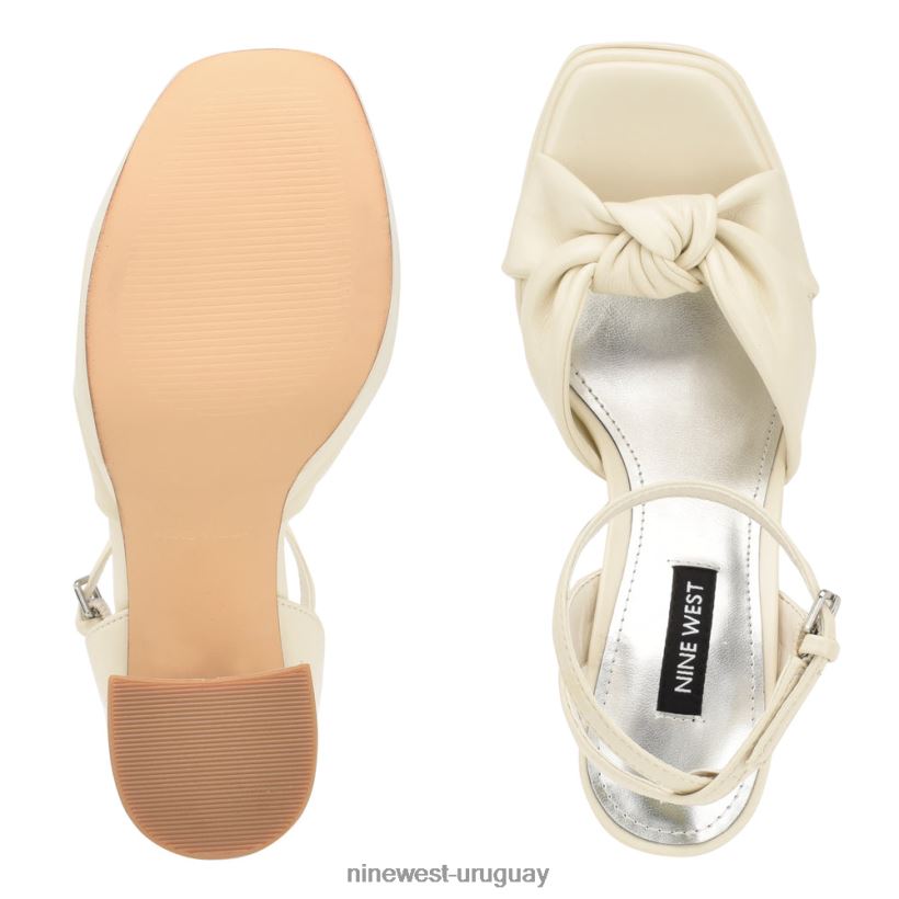 BD04221773 Nine West sandalias con plataforma vívida crema elegante