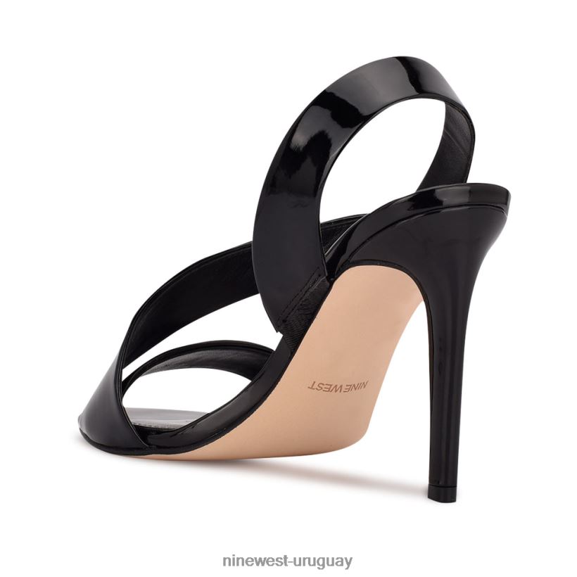 BD04221839 Nine West sandalias de vestir itzel charol negro