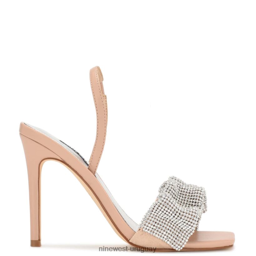 BD04221857 Nine West sandalias taray cristal apenas desnudo