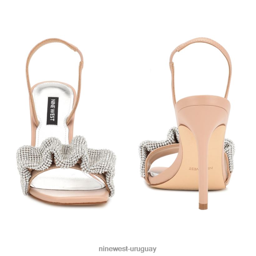 BD04221857 Nine West sandalias taray cristal apenas desnudo