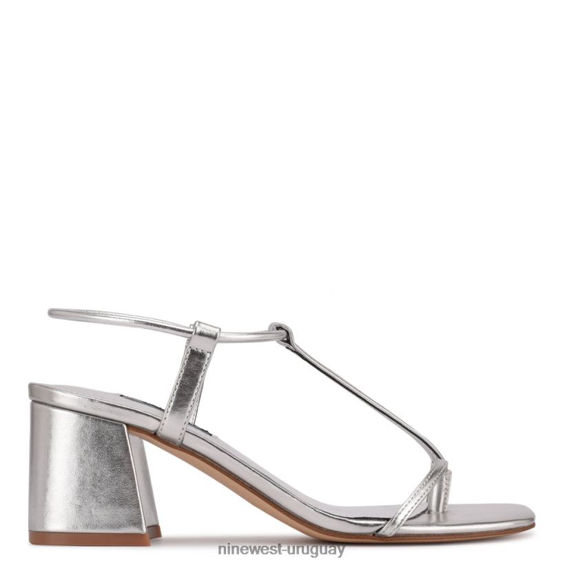 BD04221989 Nine West sandalias con tacón cuadrado