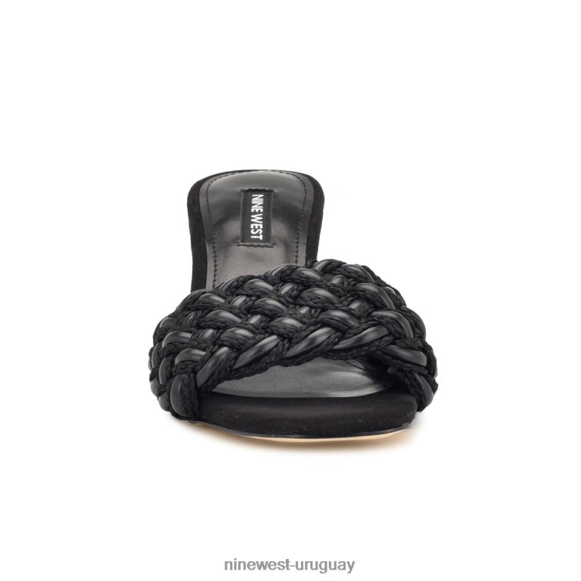BD0422216 Nine West sandalias driah con tacón negro