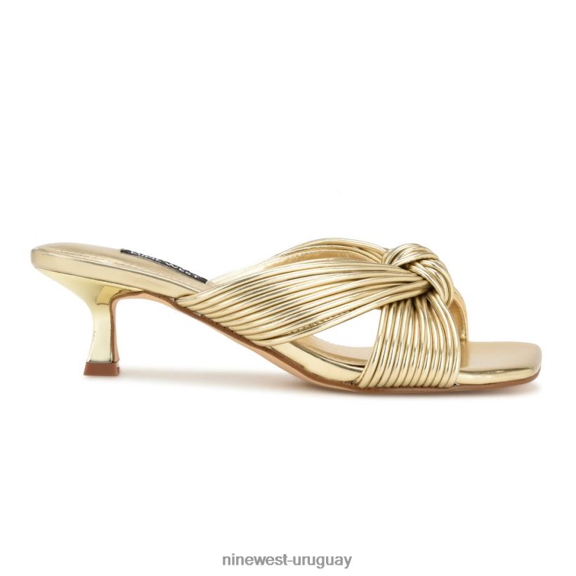 BD0422217 Nine West sandalias con tacón estilo dafidil platino