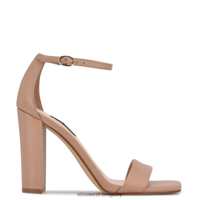 BD04222241 Nine West sandalias marrie con tira en el tobillo cuero desnudo