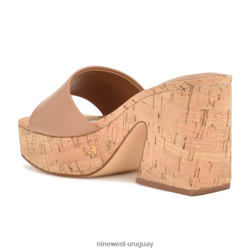 BD0422243 Nine West sandalias oklee con plataforma broncearse