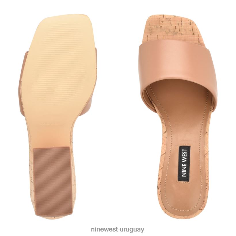 BD0422243 Nine West sandalias oklee con plataforma broncearse