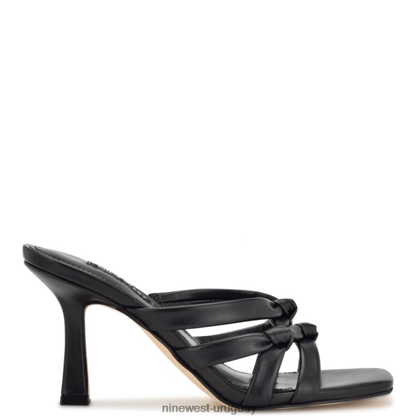 BD0422267 Nine West sandalias de tacón yeander negro