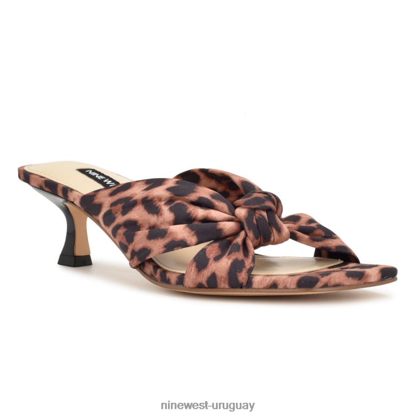 BD0422273 Nine West sandalias con tacón dipa leopardo