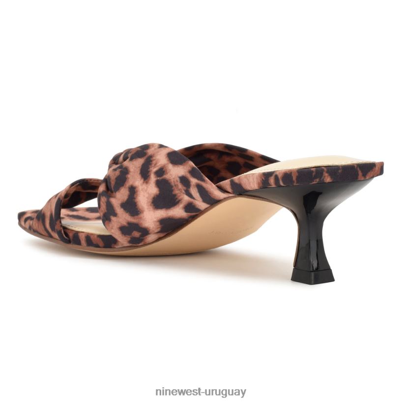 BD0422273 Nine West sandalias con tacón dipa leopardo