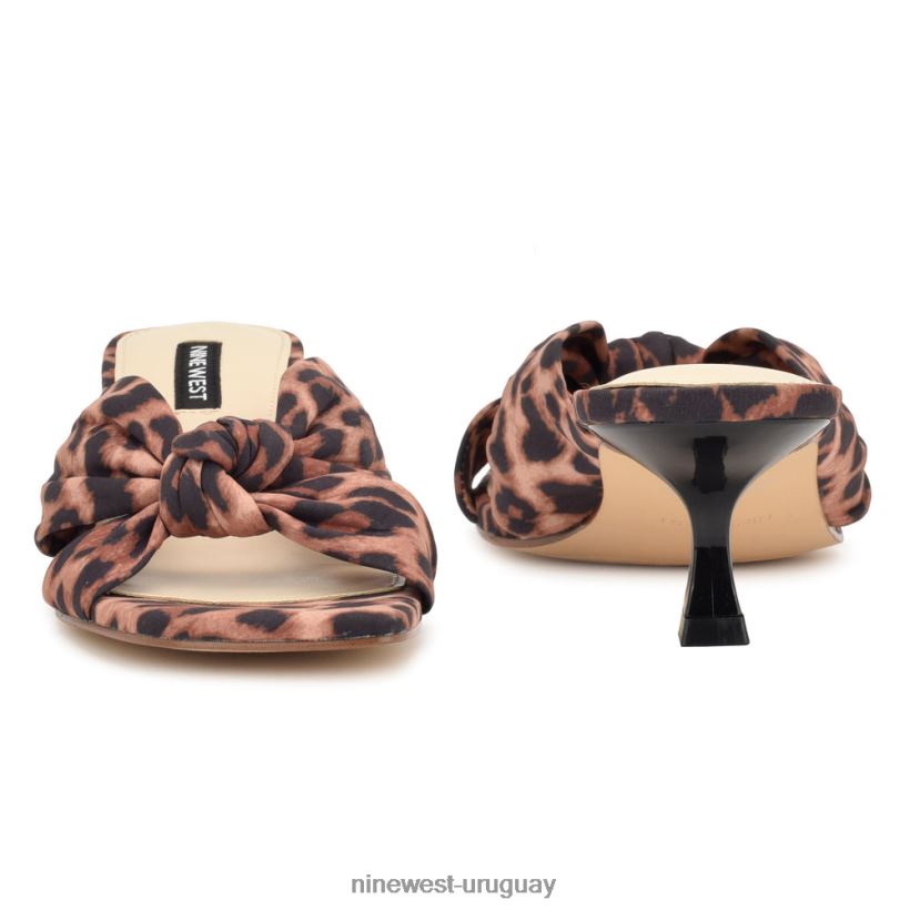 BD0422273 Nine West sandalias con tacón dipa leopardo