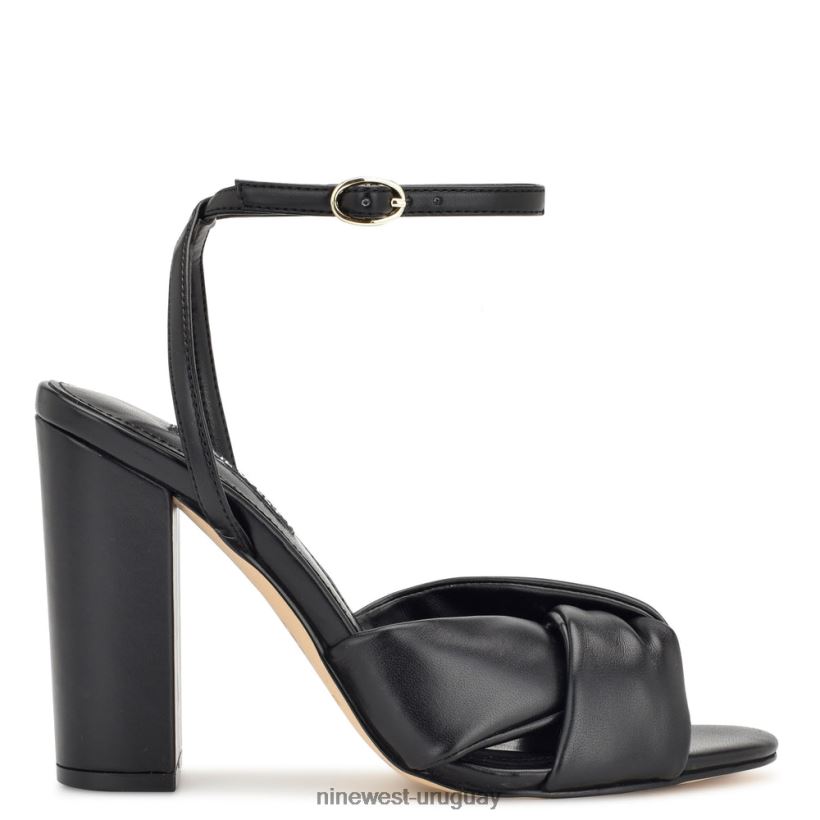 BD0422296 Nine West sandalias de tacón larisa negro