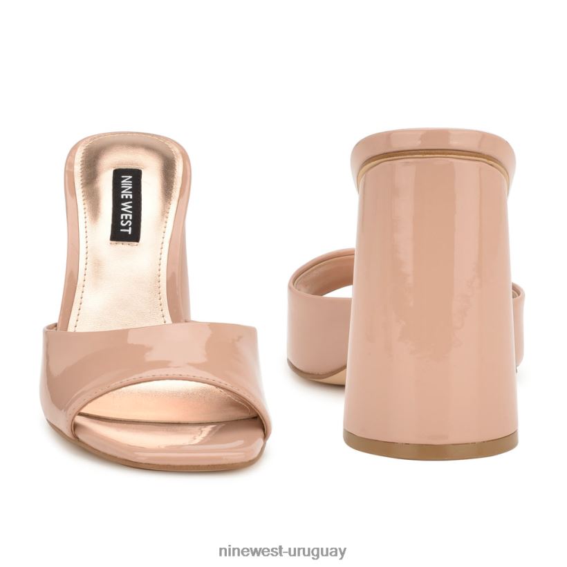 BD0422304 Nine West sandalias con tacón excitat patente apenas desnuda