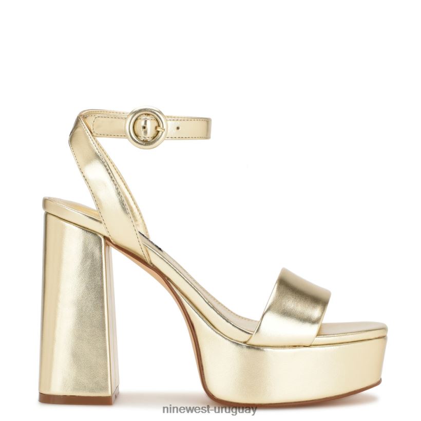 BD0422341 Nine West sandalias con plataforma jans platino