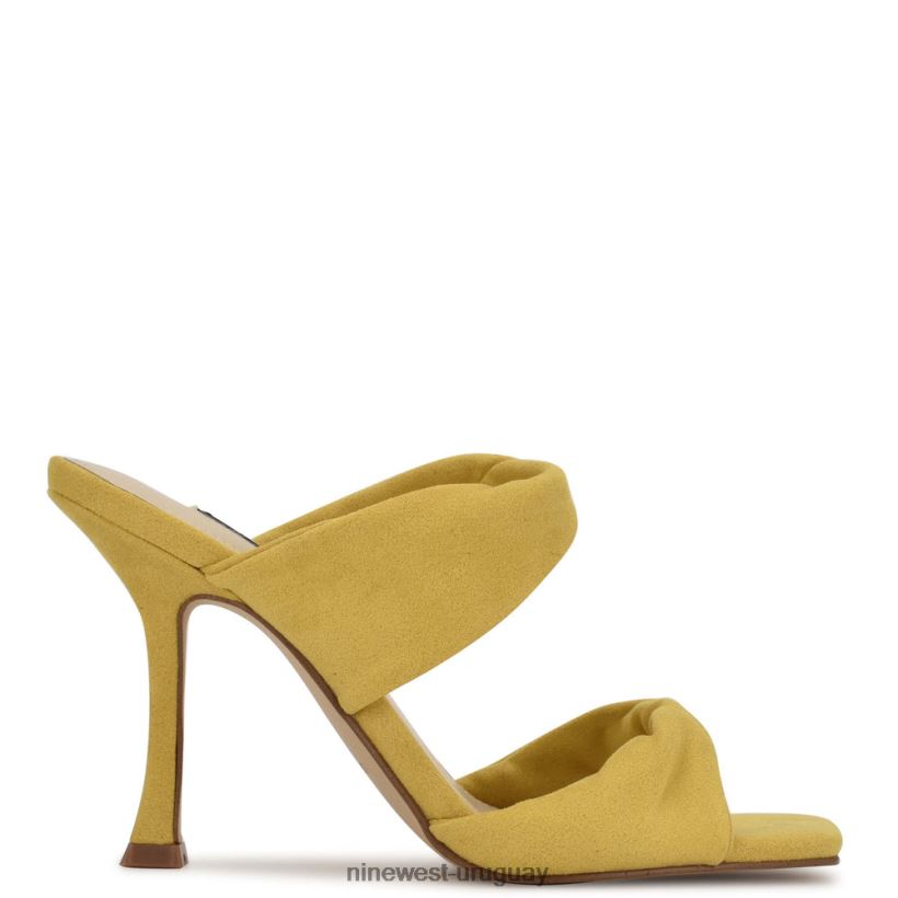 BD0422629 Nine West sandalias de tacón seeya amarillo