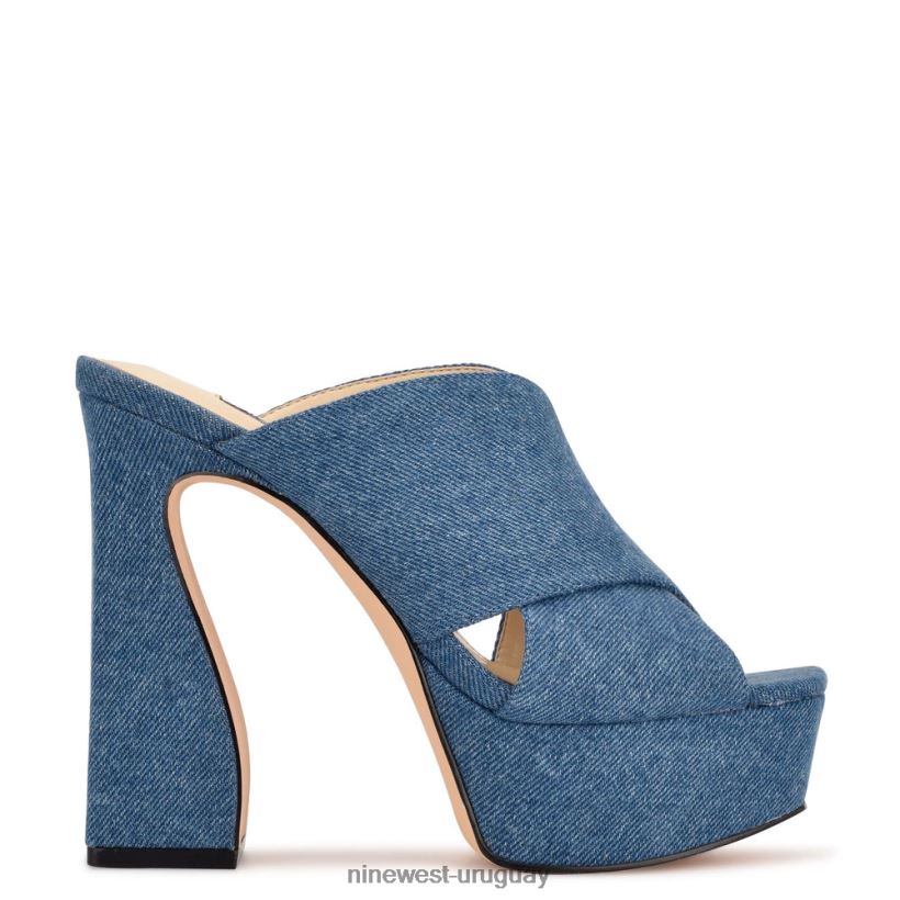 BD0422878 Nine West sandalias con plataforma girlz