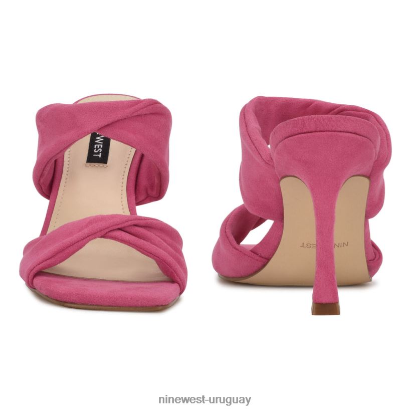 BD04221004 Nine West sandalias de tacón seeya Rosa impactante