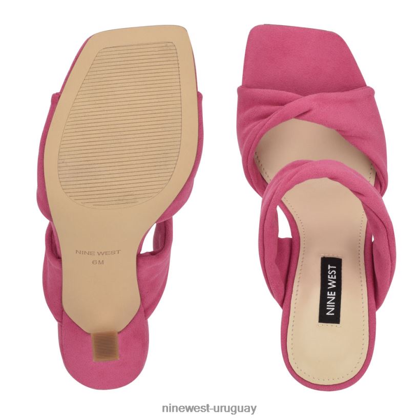 BD04221004 Nine West sandalias de tacón seeya Rosa impactante