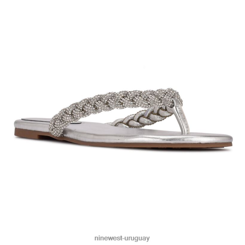 BD04221963 Nine West sandalias planas tinee