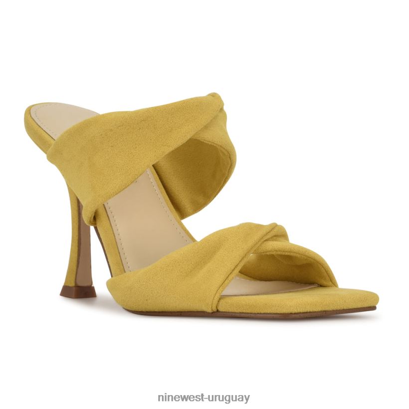 BD04222058 Nine West sandalias de tacón seeya amarillo