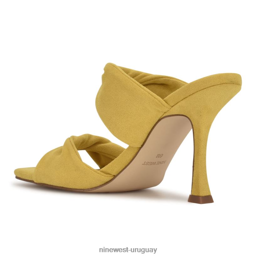BD04222058 Nine West sandalias de tacón seeya amarillo