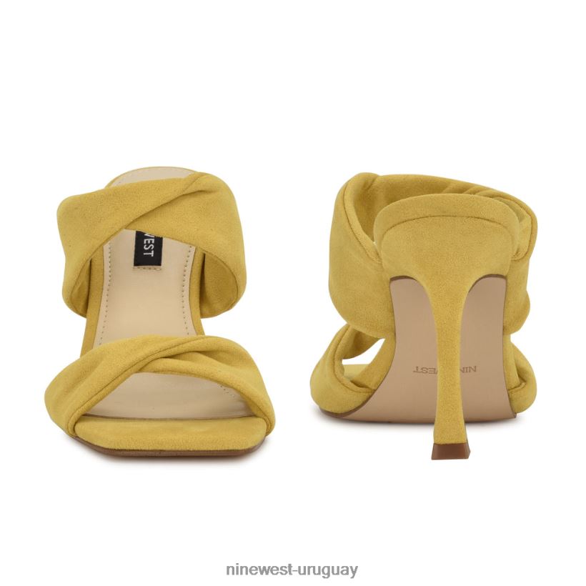 BD04222058 Nine West sandalias de tacón seeya amarillo