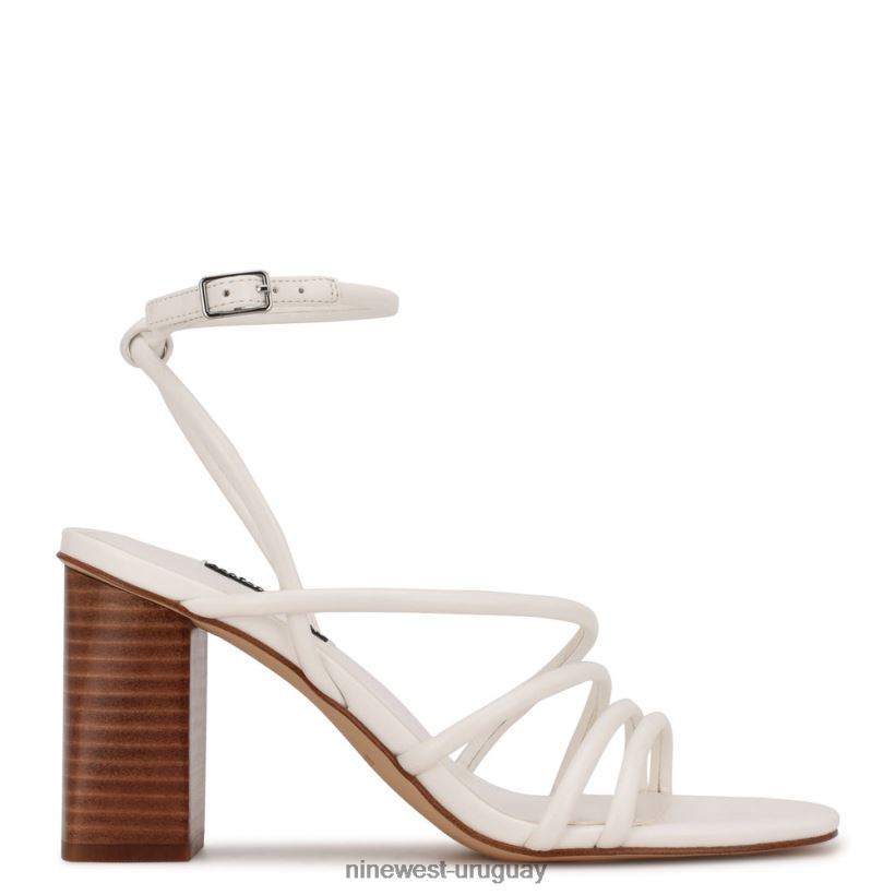 BD04222249 Nine West sandalias de tacón yeap blanco