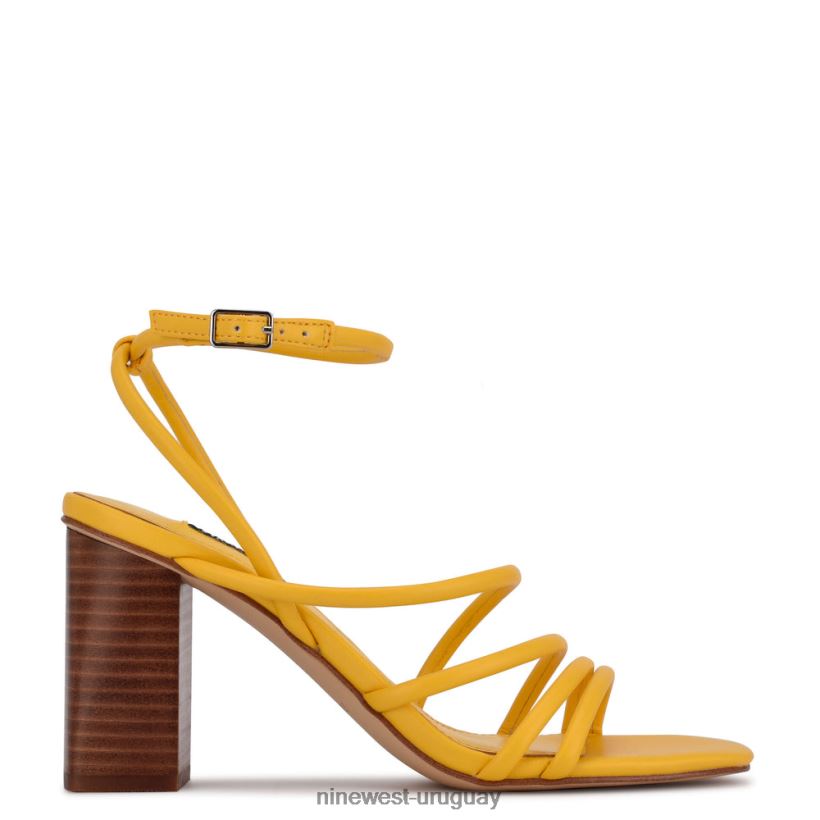 BD04222253 Nine West sandalias de tacón yeap amarillo