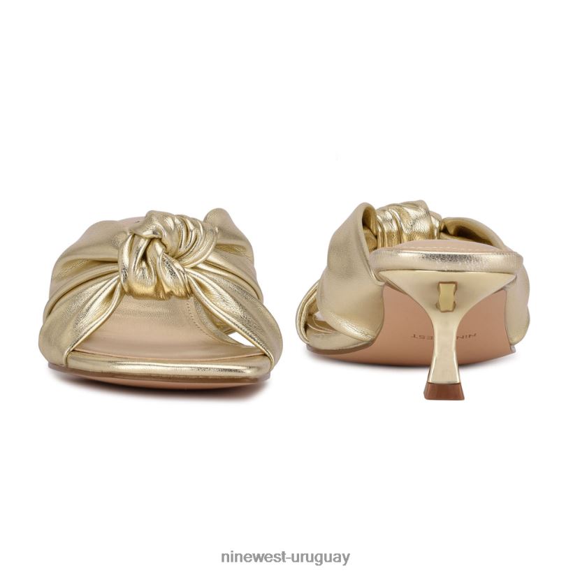 BD04222264 Nine West sandalias con tacón dipa platino