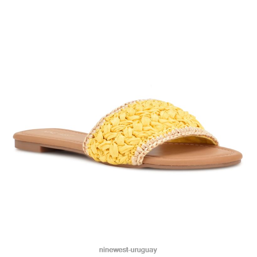 BD04222936 Nine West sandalias beehiv amarillo
