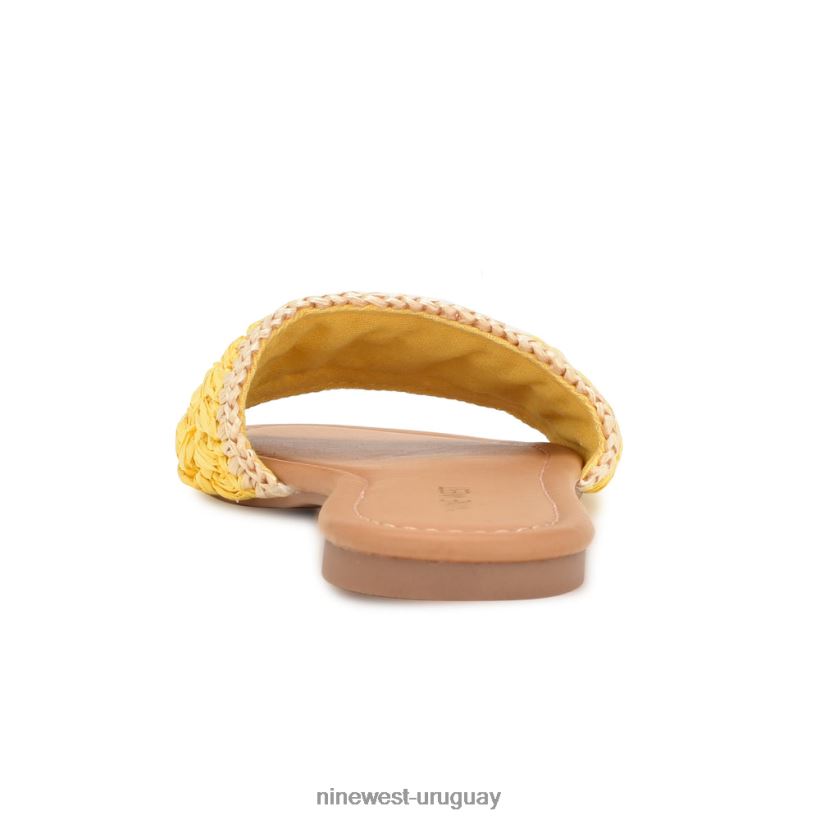 BD04222936 Nine West sandalias beehiv amarillo