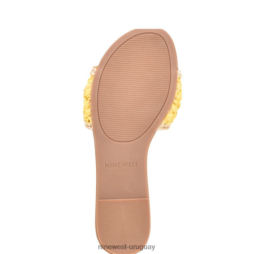 BD04222936 Nine West sandalias beehiv amarillo