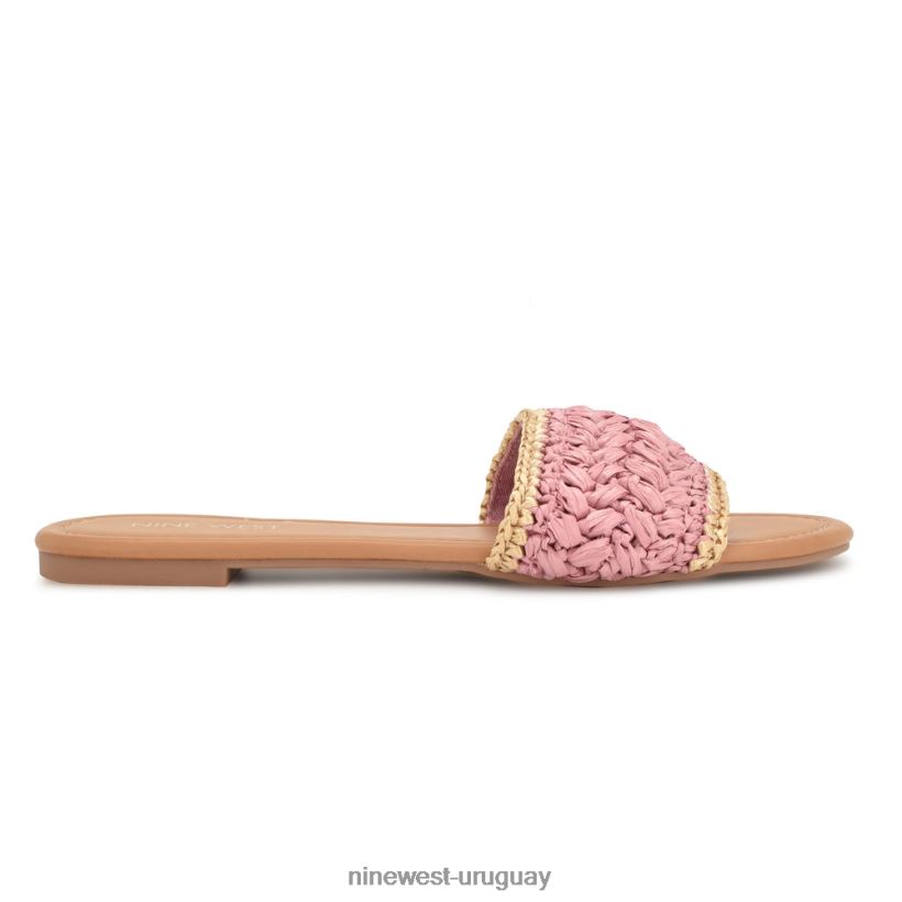 BD04222937 Nine West sandalias beehiv rosa