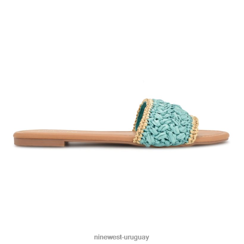 BD04222938 Nine West sandalias beehiv azul