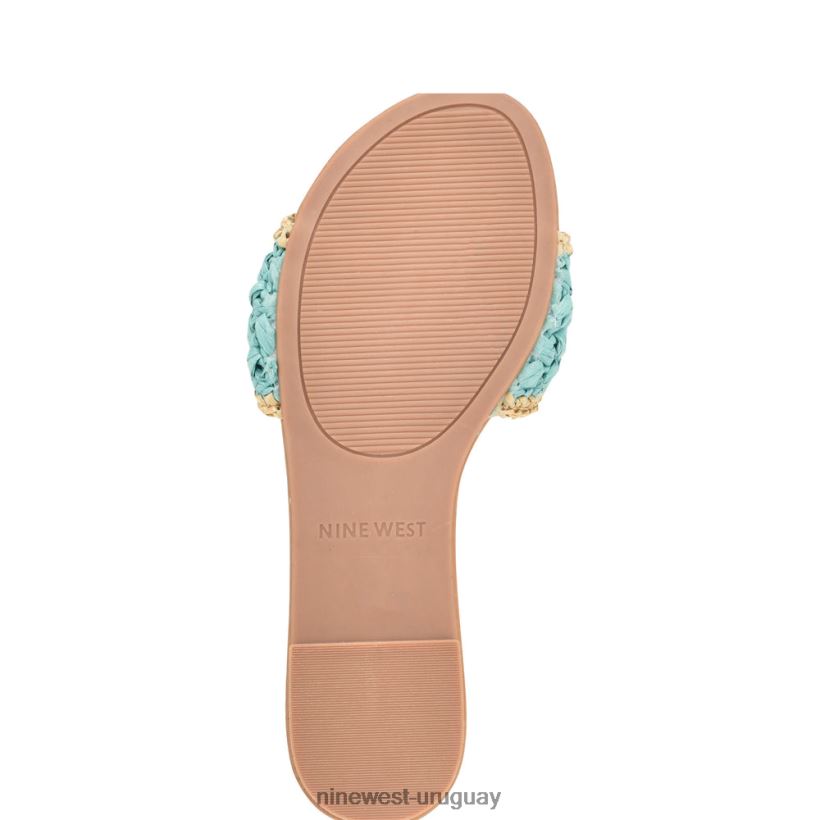 BD04222938 Nine West sandalias beehiv azul