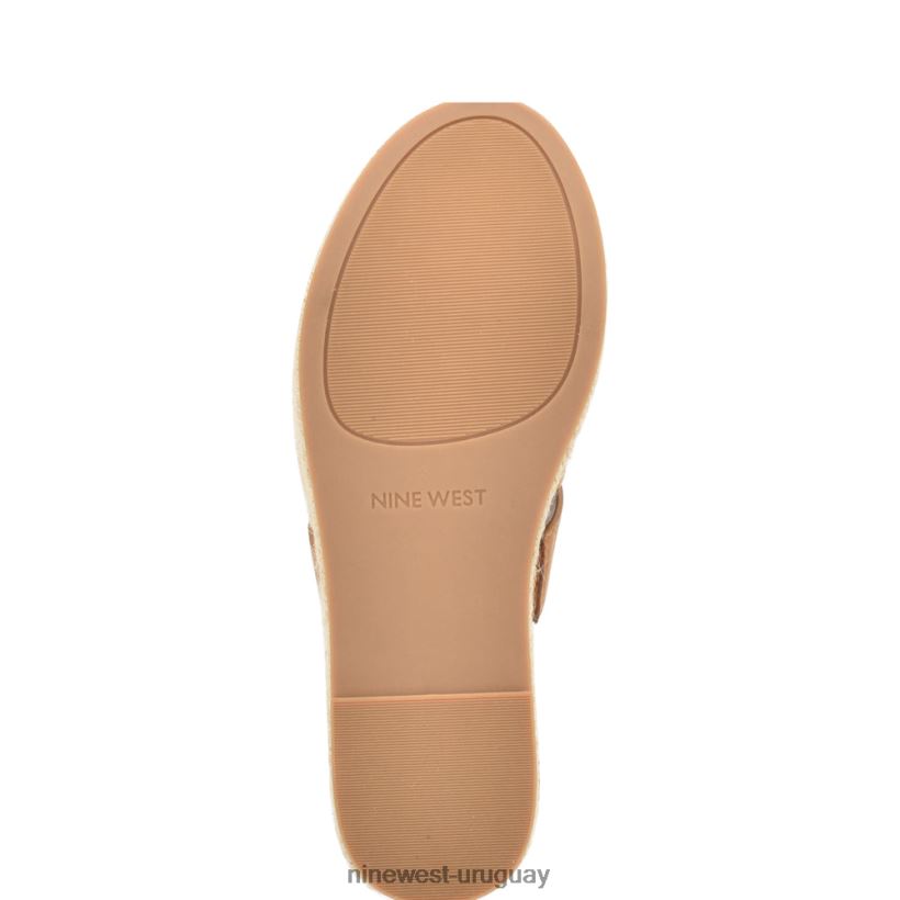 BD0422671 Nine West sandalias tipo alpargata keran marrón
