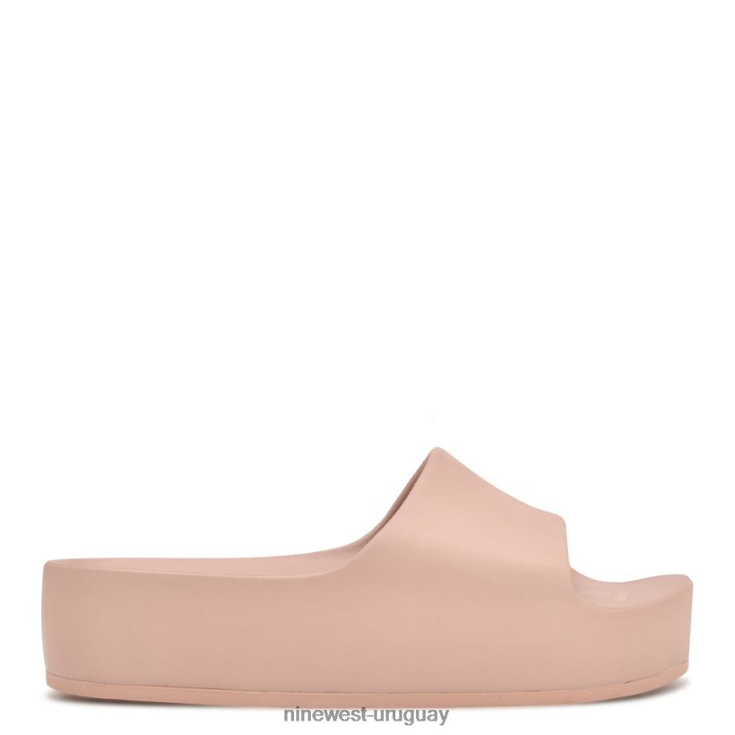 BD0422678 Nine West sandalias con plataforma para piscina apenas desnudo