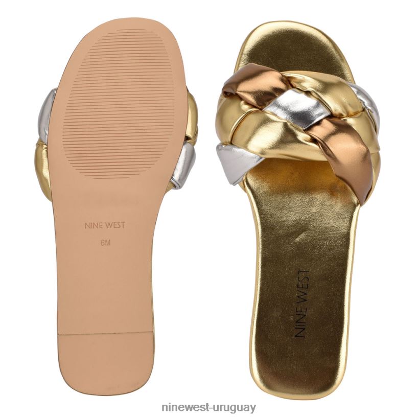 BD0422104 Nine West sandalias planas lula