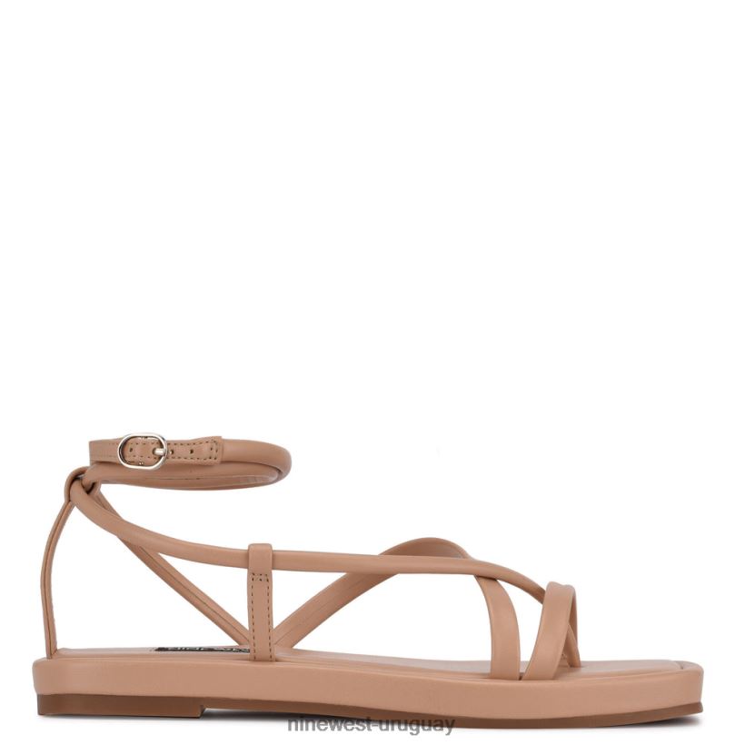 BD0422119 Nine West sandalias planas con tiras waren
