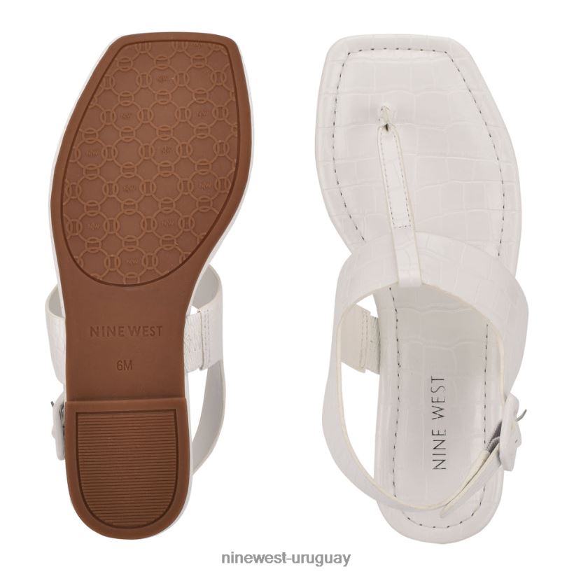 BD04222245 Nine West definir sandalias planas de dedo